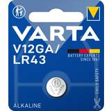 LR43 Batterier & Laddbart Varta V12GA