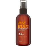 Sprayflaskor Tan enhancers Piz Buin Tan & Protect Tan Accelerating Oil Spray SPF15 150ml