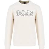 Hugo Boss Tröjor HUGO BOSS Salbo 1 Sweatshirt - Open White
