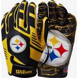 Handskar Wilson NFL Stretch Fit Pittsburgh Steelers - Black/Yellow