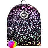 Hype Gradient Pastel Animal Print Backpack - Black/Pink