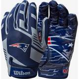 Handskar Wilson NFL Stretch Fit New England Patriots - Blue/Red