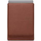 Laptop sleeve 16 Woolnut Leather Sleeve 16" MacBook Pro Cognac