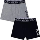 Hugo Boss Boxershorts HUGO BOSS Junior's Boxer Shorts 2-pack - Navy/Grey