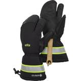 Hestra army leather gore tex Hestra Job Army Leather Gore-Tex 3-Finger Glove - Black