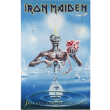 Järn Posters Iron Maiden Seventh a seventh Flagga Poster