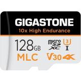 Micro sd card 128gb Gigastone [10x High Endurance] Industrial 128GB MLC Micro SD Card, 4K Video Recording, Security Cam, Dash Cam, Surveillance Compatible 100MB/s, U3