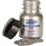 Mehron Maskeradkläder Mehron Silver metallic powder makeup