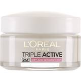 L'Oréal Paris Dagkrämer Ansiktskrämer L'Oréal Paris Triple Active Day Cream Dry & Sensitive Skin 50ml