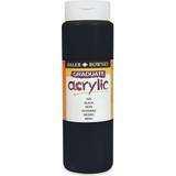 Svarta Akrylfärger Daler Rowney Graduate Acrylic Black 500ml