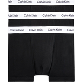Calvin Klein Fleecetröjor & Piletröjor Kläder Calvin Klein Cotton Stretch Trunks 3-pack - Black