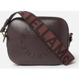 Stella McCartney Logo Mini Bag, Woman, Chocolate Brown