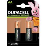 Laddningsbara standardbatterier Batterier & Laddbart Duracell AA Rechargeable Ultra 2500mAh 2-pack