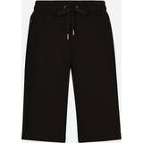 Dolce & Gabbana Byxor & Shorts Dolce & Gabbana Jersey jogging shorts with logo tag
