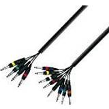 AH Cables Kablar AH Cables Hall 3 Star Series 3 m jack stereo jack mono multicore-kabel