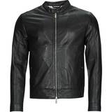 Selected Herr - Skinnjackor Selected Slharchive Classic Leather Jacket - Black