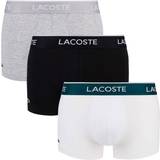 Lacoste Underkläder Lacoste men's pack boxer shorts in black white /grey/ bnib