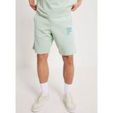 Herr - Silke/Siden Byxor & Shorts Fila BAIERN oversized sweat shorts Shorts Green