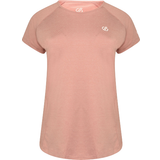20 - Dam - Återvunnet material T-shirts Dare2B Women's Corral Lightweight Tee - Powder Pink Marl