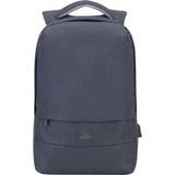 Rivacase Anti-Theft Laptop Backpack 15.6" - Dark Blue/Grey