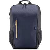 Blåa - Vattenavvisande Datorväskor HP Travel Backpack 15.6" - Blue