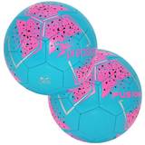 Precision Fotbollar Precision Fusion Midi Training Ball blue/Pink/Silver, Midi size 2