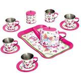 Bino Rolleksaker Bino Kinder-Tee-Set, rosa