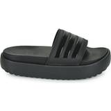 Adidas 13.5 Tofflor & Sandaler adidas Adilette Platform Slides - Core Black