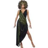 Grön - Monster Dräkter & Kläder California Costumes Womens Sexy Medusa Costume