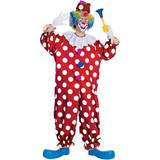 Rubies Pirater Maskeradkläder Rubies Standard Men's Dotted Clown Costume