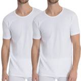 Calida Vita Överdelar Calida 2-pack Natural Benefit T-shirt White