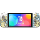Gråa Spelkontroller Hori Switch Split Pad Compact Kontroll Pikachu & Mimikyu