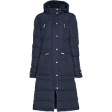 Kläder Equipage Candice Long Coat - Navy