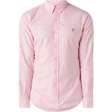 Herr - Oxfordskjortor - Rosa Polo Ralph Lauren Garment-Dyed Oxford Shirt - Carmel Pink