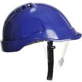 Portwest Skyddshjälmar Portwest endurance visor vented helmet hard hat chin strap safety defender cap