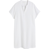 H&M V-Neck Tunic Dress - White