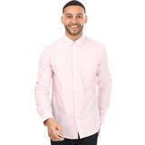 Ben Sherman Bomull Kläder Ben Sherman Men's Long Sleeve Oxford Shirt Pink