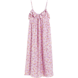 Lila - Polyamid Klänningar H&M Sleeveless V Dress - Light Purple/Floral