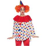 Leg Avenue Cirkus & Clowner Maskeradkläder Leg Avenue Clown Poncho and Hat, 330