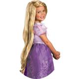 Maskerad Peruker Disguise Kid's Disney Princess Rapunzel Wig