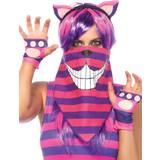 Lila Tillbehör Leg Avenue Cheshire Cat bandana