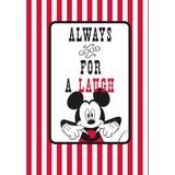 Komar Tavlor Komar Disney von Mickey Mouse Laugh Kinderzimmer, Babyzimmer, Dekoration Bild