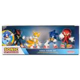 Sonic Plastleksaker Figurer Sonic Sats med figurer 8 cm 4 Delar