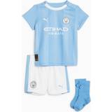 92 Fotbollställ Puma Manchester City Hemmatröja 2023/24 BabyKit Barn Blå
