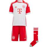 FC Bayern München Fotbollställ adidas FC Bayern 23/24 Home Mini Kit