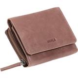 Mika 42178 plånbok av äkta läder, portmonnä plånbok kortfack, 2