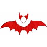 Djävular & Demoner Maskeradkläder Widmann Djävul Röd Tillbehörsset