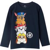 12-18M T-shirts Barnkläder Name It Baby Paw Patrol Long Sleeve Top - Dark Sapphire