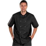 Beeswift Arbetskläder Beeswift Chefs Jacket Short Sleeve Black CCCJSSBLXXL