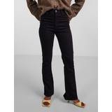 Y.A.S Dam Byxor & Shorts Y.A.S Vinnie High Waist Jeans Sort